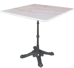 Loire Marmorbord 70x70 cm Vit