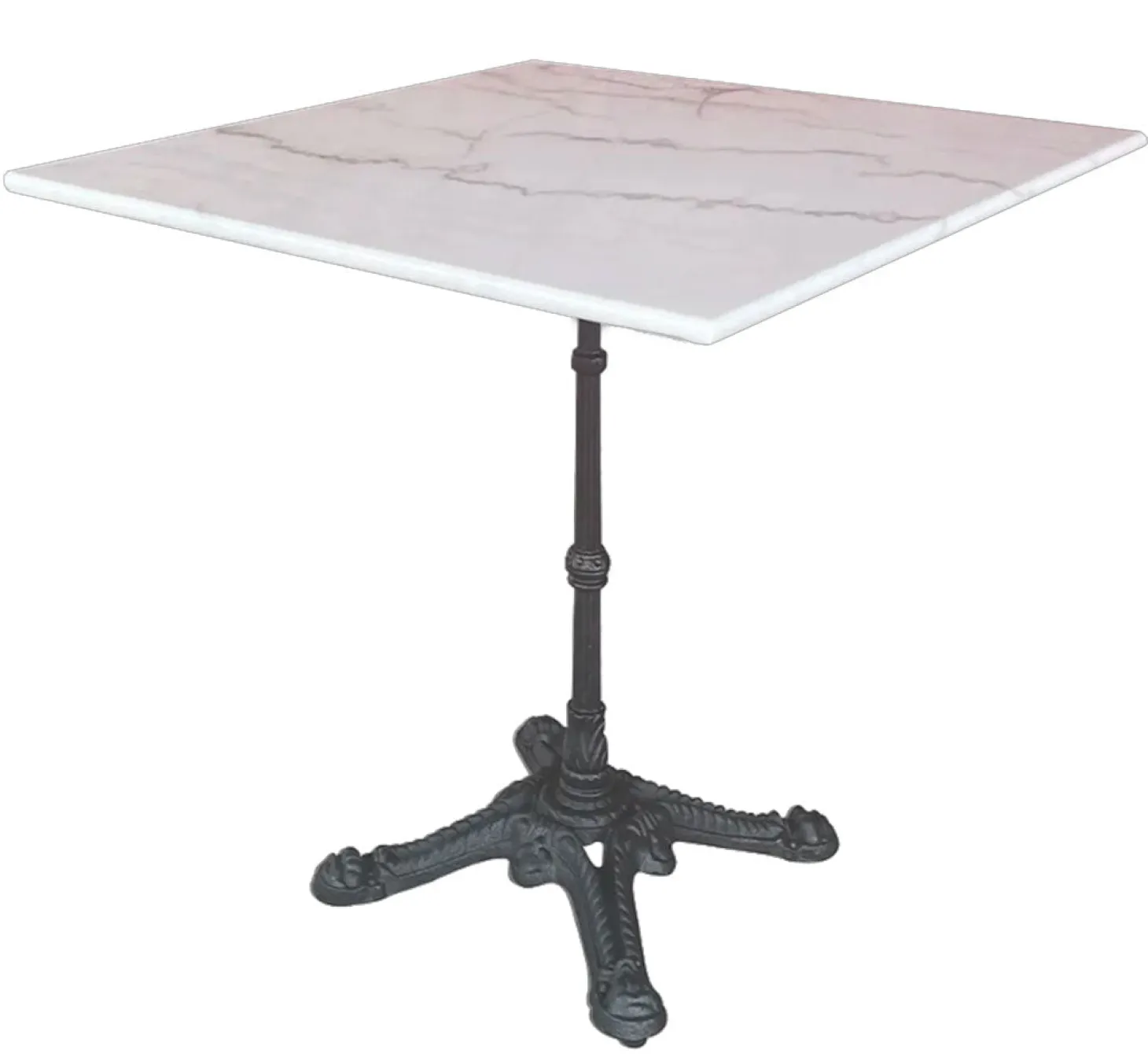 Loire Marmorbord 70x70 cm Vit