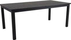 Lomma Matbord 100x194-312 cm Svart