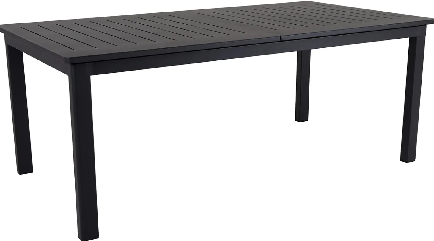 Lomma Matbord 100x194-312 cm Svart