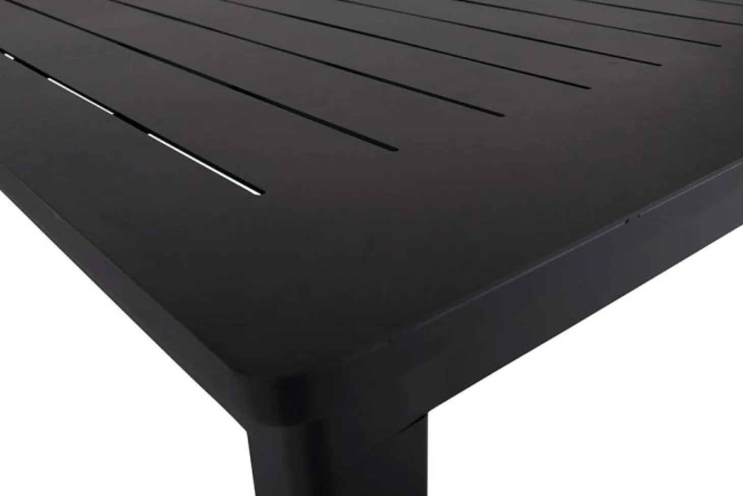 Lomma Matbord 100x194-312 cm Svart