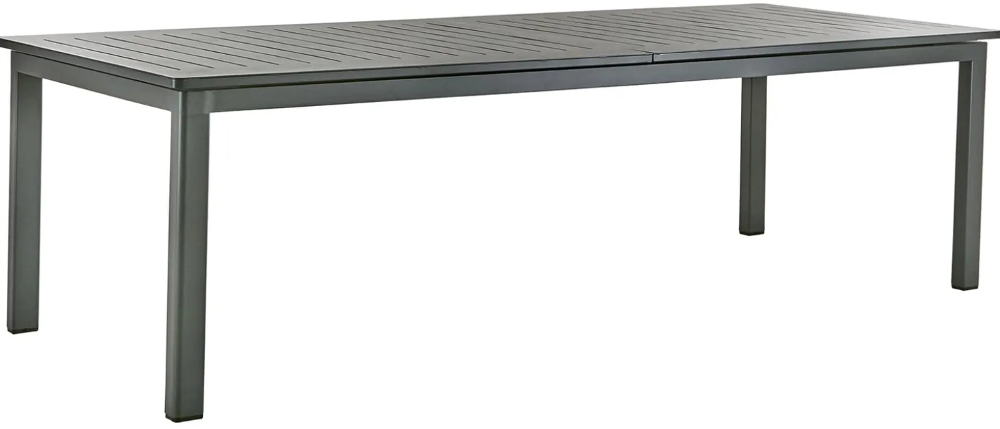 Lomma XL 260-380x100 cm Utebord Antracit