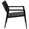 Loop Loungefåtölj Black