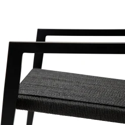 Loop Loungefåtölj Black