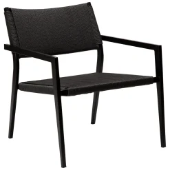 Loop Loungefåtölj Black