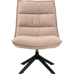 Loos Loungefåtölj Danny tyg Beige