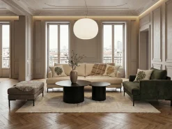 Luciana 3-sits Soffa Lincoln Creme