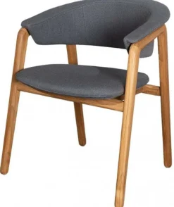 Luna Stol Grå/Teak
