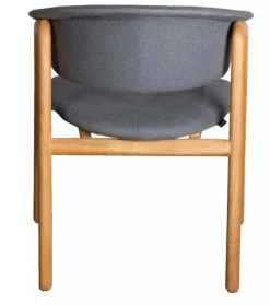 Luna Stol Grå/Teak