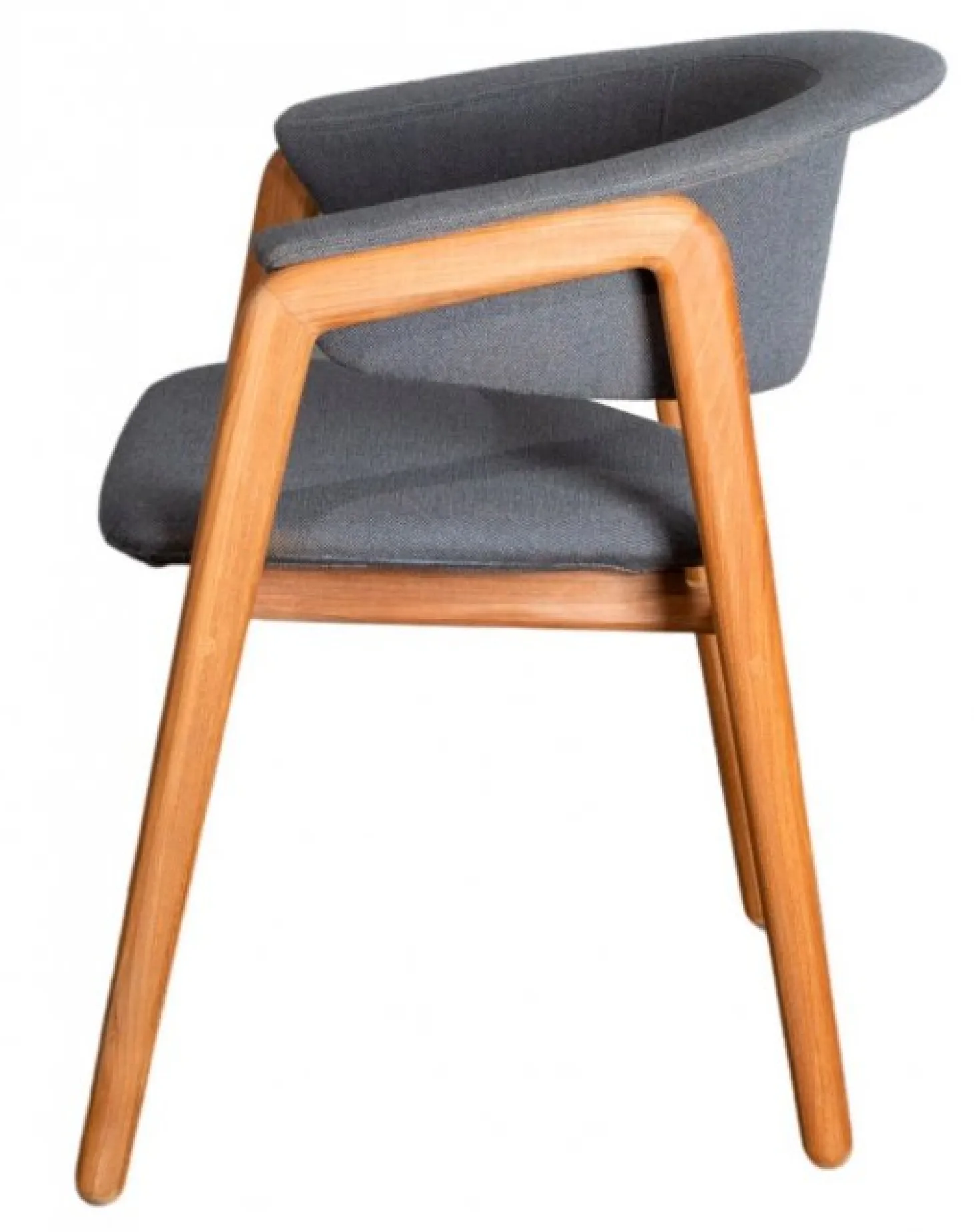 Luna Stol Grå/Teak