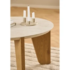 Lunda Soffbord Rund 80 cm