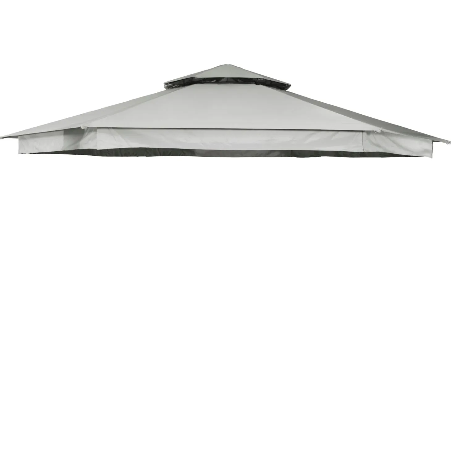 Luxor Paviljongtak Ø400 cm Grå
