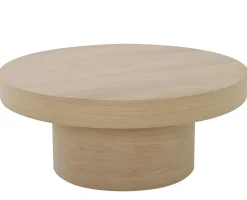 Lynor Soffbord 98 cm Vitpigmenterad Ek