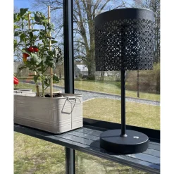 Maison Bordslampa Utebelysning Sandsvart