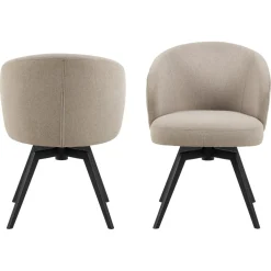 Maribo Karmstol Alea tyg Beige