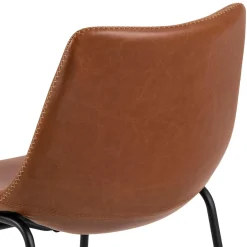 Mathilde Matstol PU Vintage Konjak