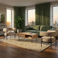 Matteo 3-sits soffa Symphony Sage
