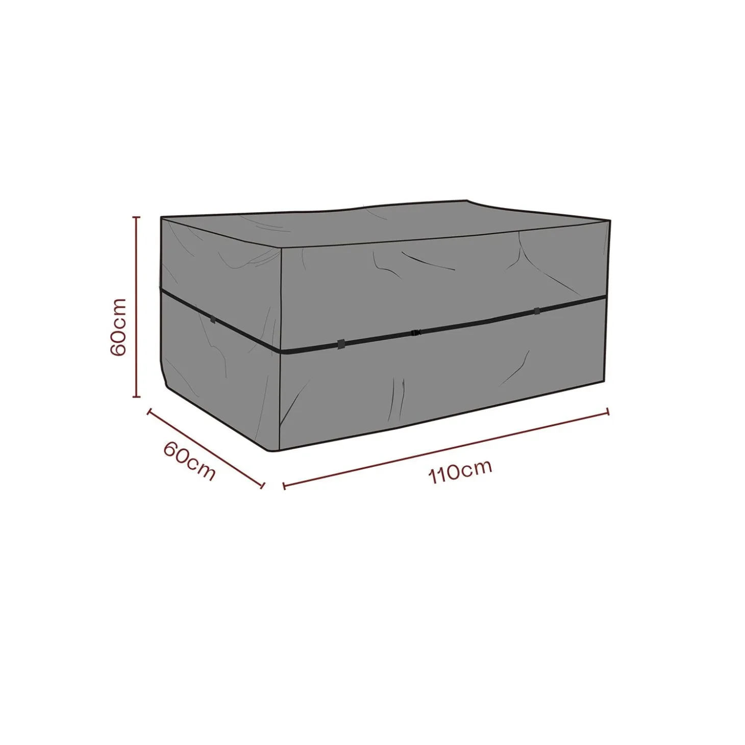 Möbelskydd till Dynbox 110x60x60 cm