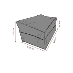 Möbelskydd till Fåtölj 90x100x100 cm Andas