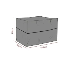 Möbelskydd till Utekök 124x65x75 cm