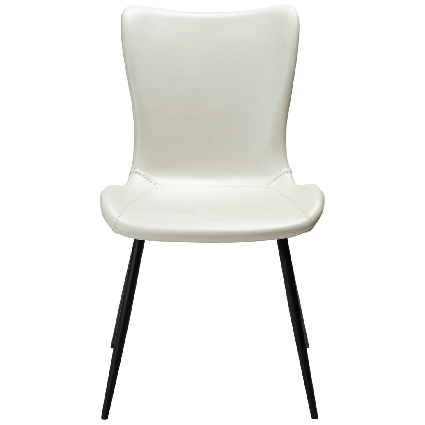 Medusa Stol Bone White Art.Leather, Black