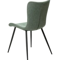 Medusa Stol Pebble Green Bouclé, Black