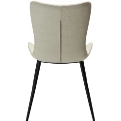 Medusa Stol Simply Beige Bouclé, Black