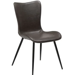 Medusa Stol Vintage Grey Art.Leather, Black