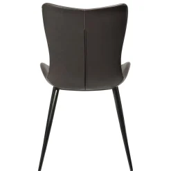 Medusa Stol Vintage Grey Art.Leather, Black