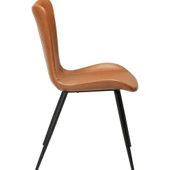 Medusa Stol Vintage Light Brown Art.Leather, Black