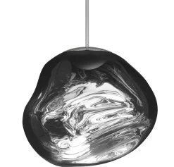 Melt Taklampa Medium Silver