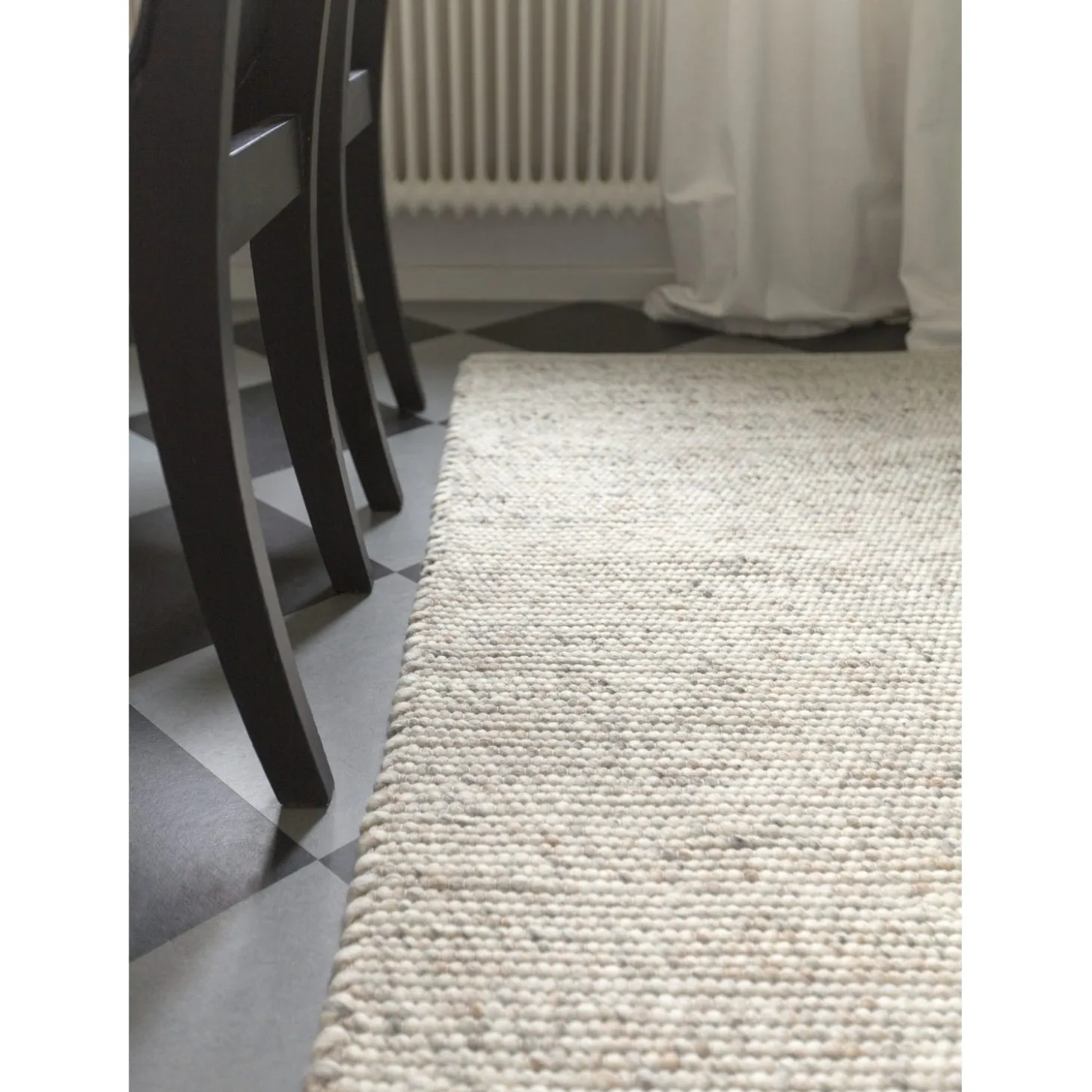 Merino Gångmatta Naturbeige