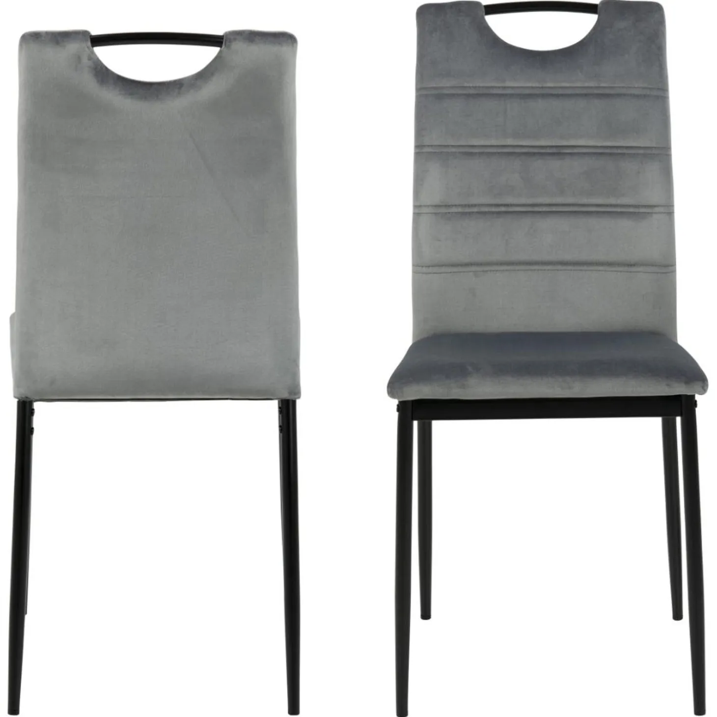 Mia Matstol Dublin Tyg Mörkgrå