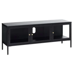 Milano Mediabänk 132 cm svart