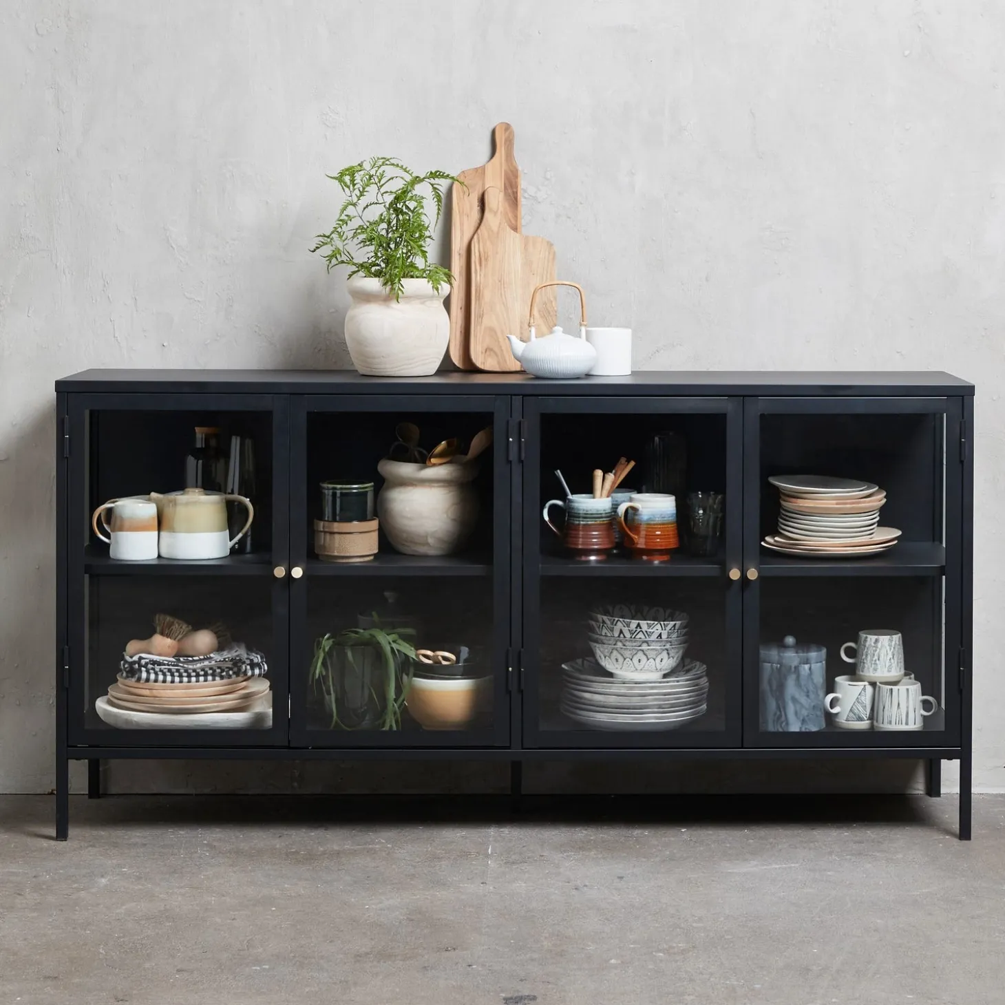 Milano Sideboard 170 cm Svart