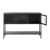 Milano Sideboard höga ben Svart