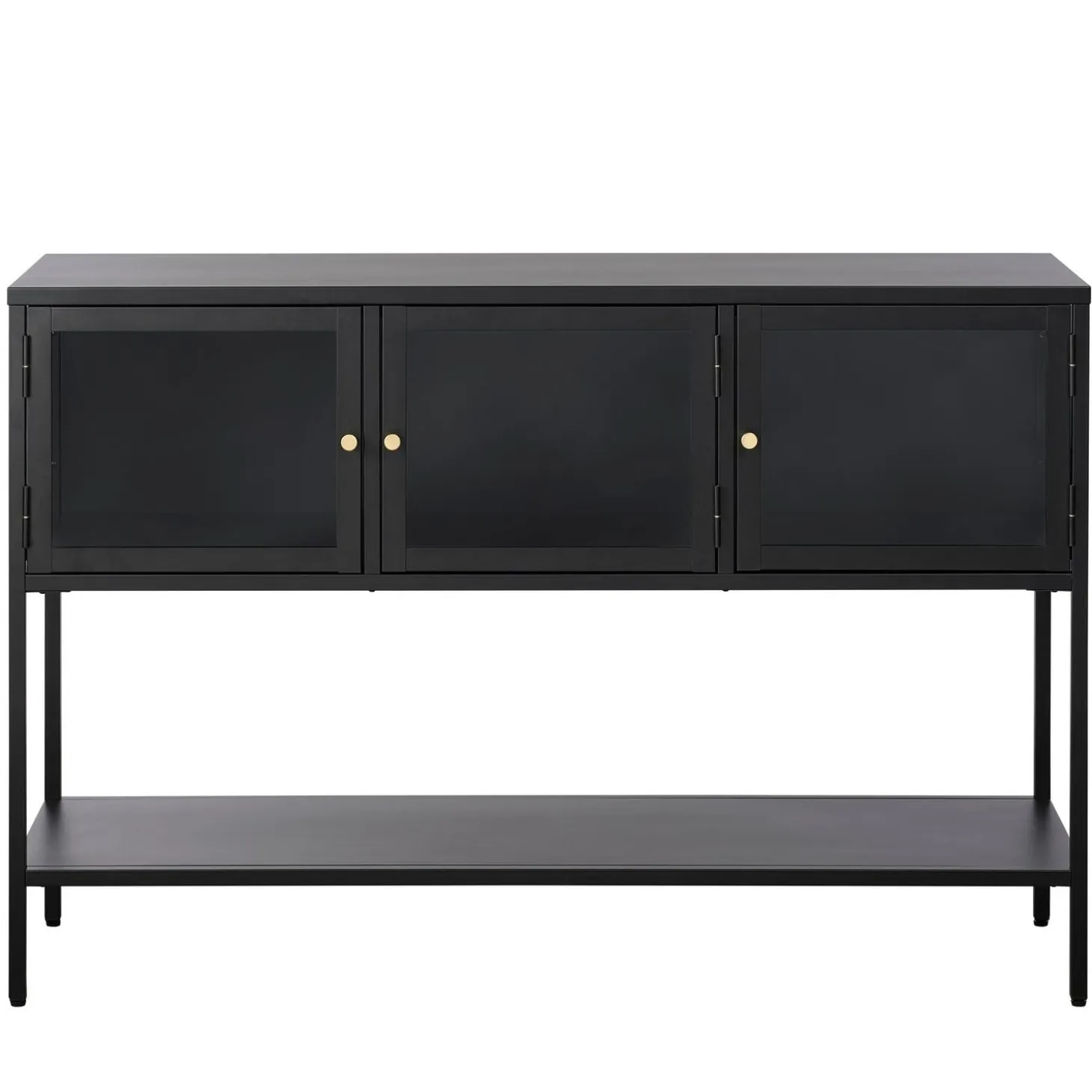 Milano Sideboard höga ben Svart