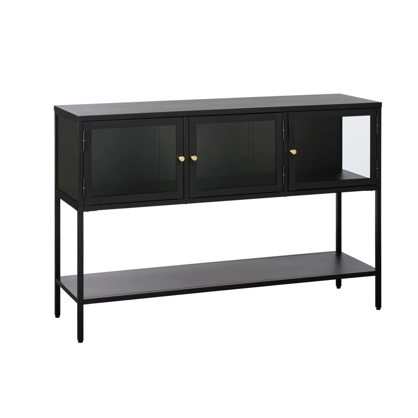 Milano Sideboard höga ben Svart