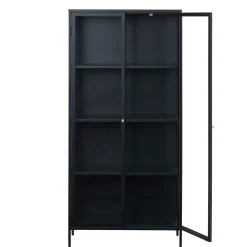 Milano Skåp 190 cm svart Glas