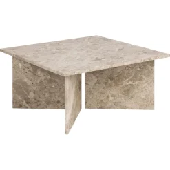 Miramas Soffbord 90x90 cm Lattebrun
