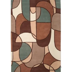Modern Abstract Matta Multi Pastell