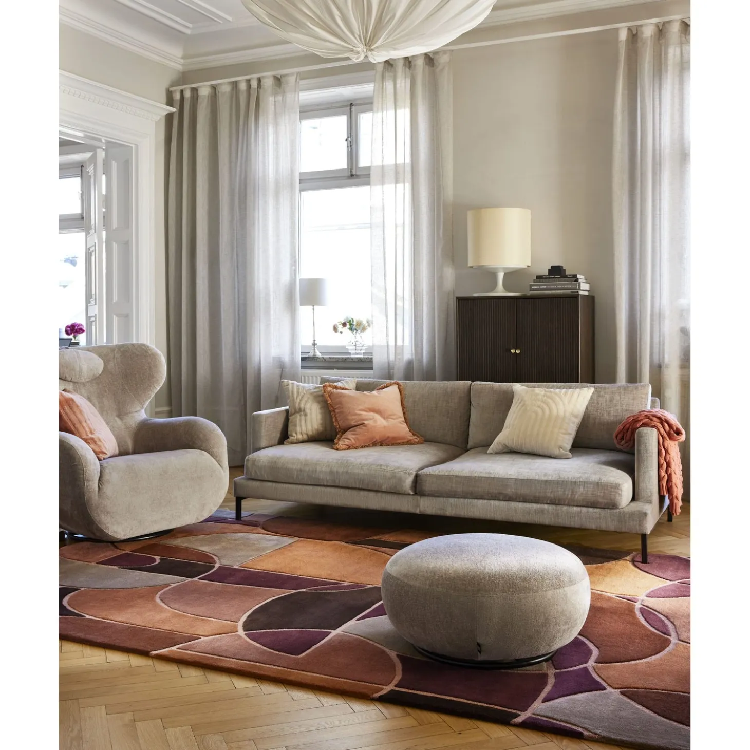 Modern Abstract Matta Multi Rost