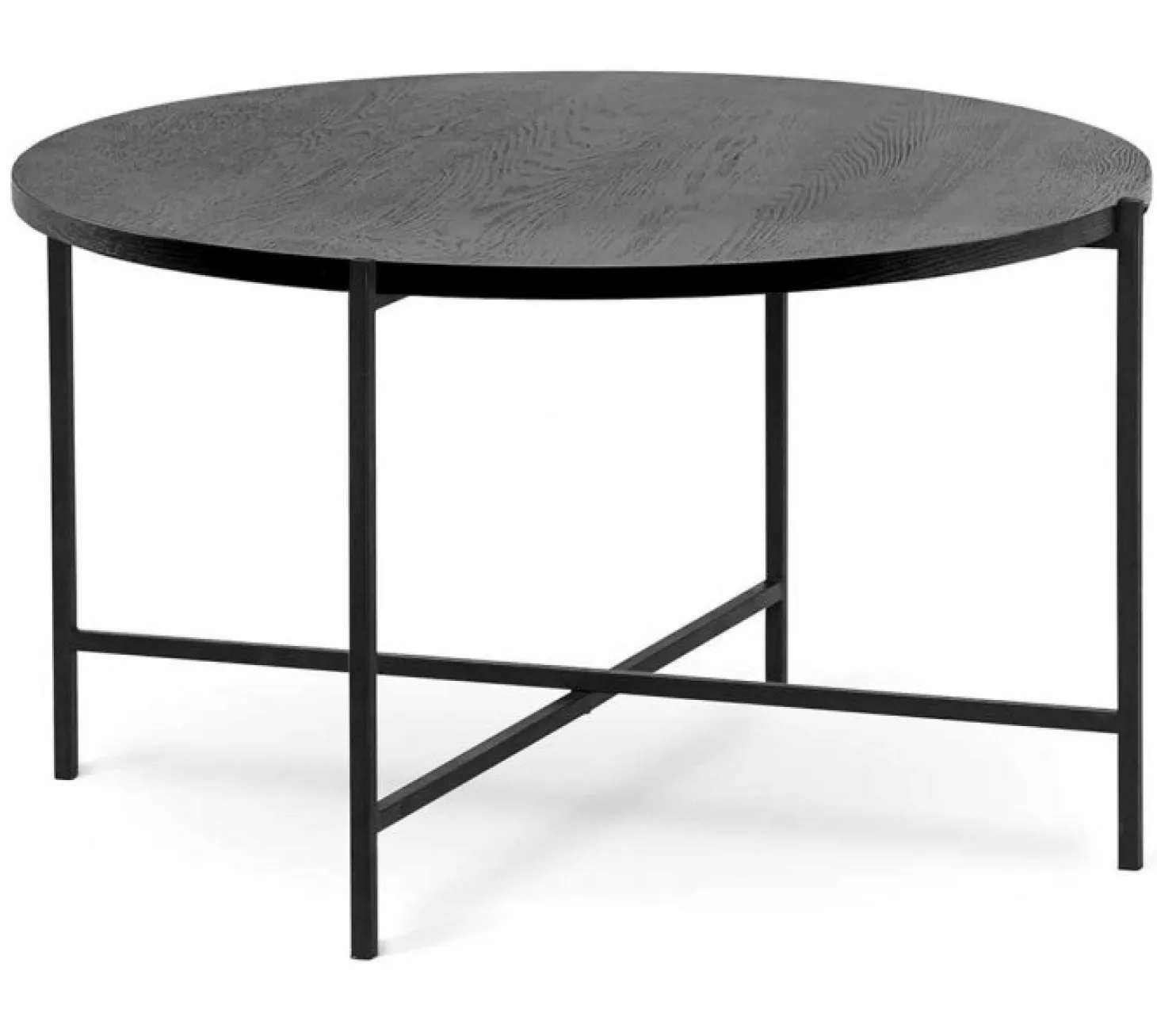 Monza Soffbord 80cm Rund Svart
