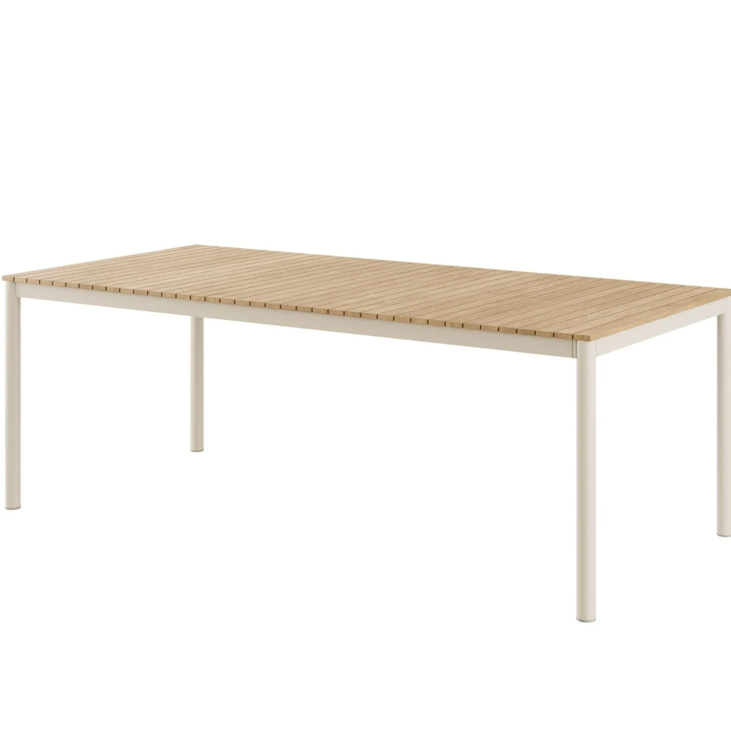 Mood Classic bord 208x100 cm Sandy Grey/Teak