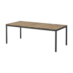 Mood Classic Trädgårdsbord i Teak/Antracit Aluminium 208x100 cm