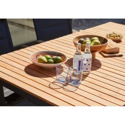 Mood Classic Trädgårdsbord i Teak/Antracit Aluminium 167x100 cm