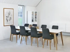Mood Stol Grå/Ek