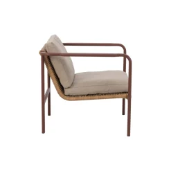 Motty Fåtölj Zin Red/Teddy Beige