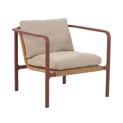 Motty Fåtölj Zin Red/Teddy Beige