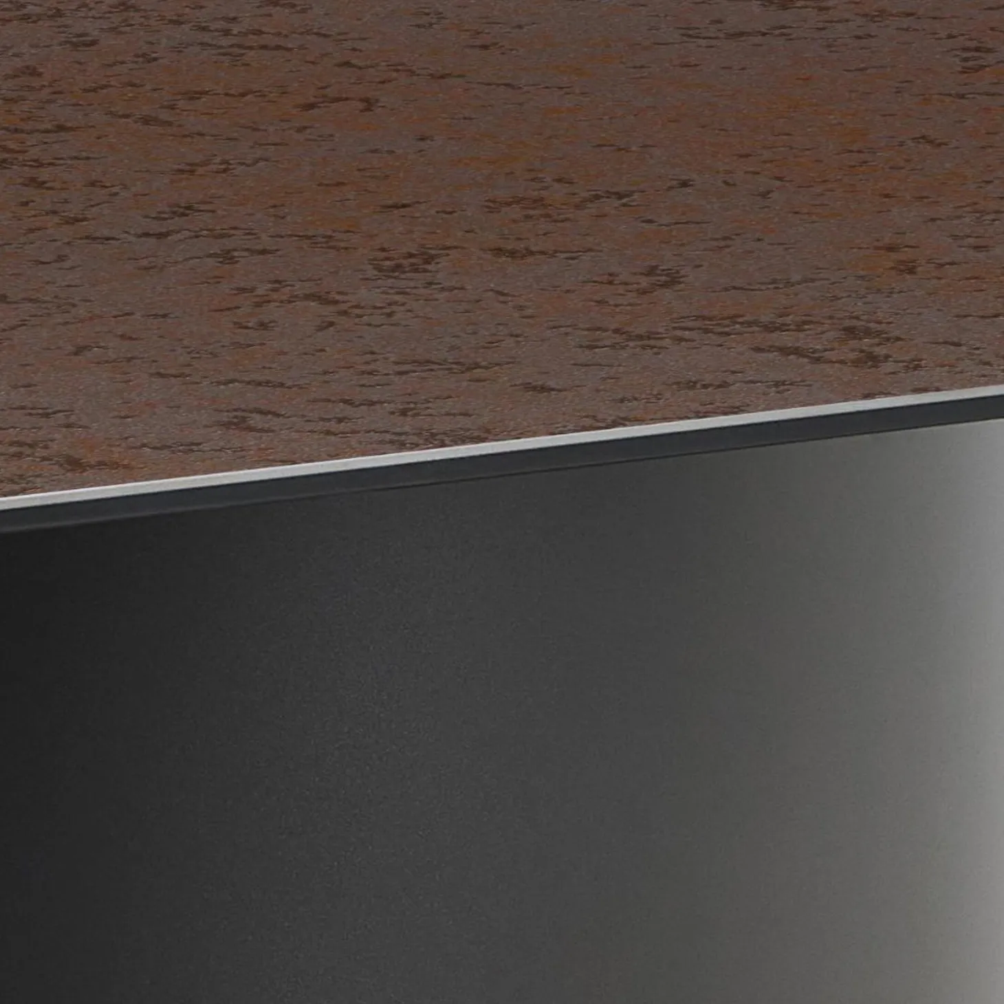 Murcia Matbord 200x100 cm Keramik Rostbrun